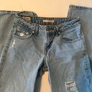 Levi's Light Blue Low Loose Jeans